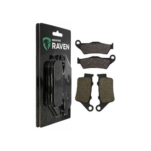 Kit plaquettes frein avant - plaquettes,