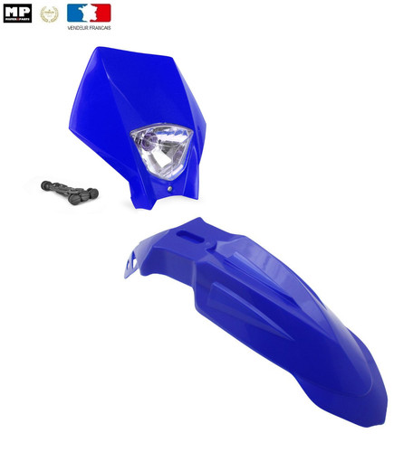 Kit garde boue plaque phare - plaque,